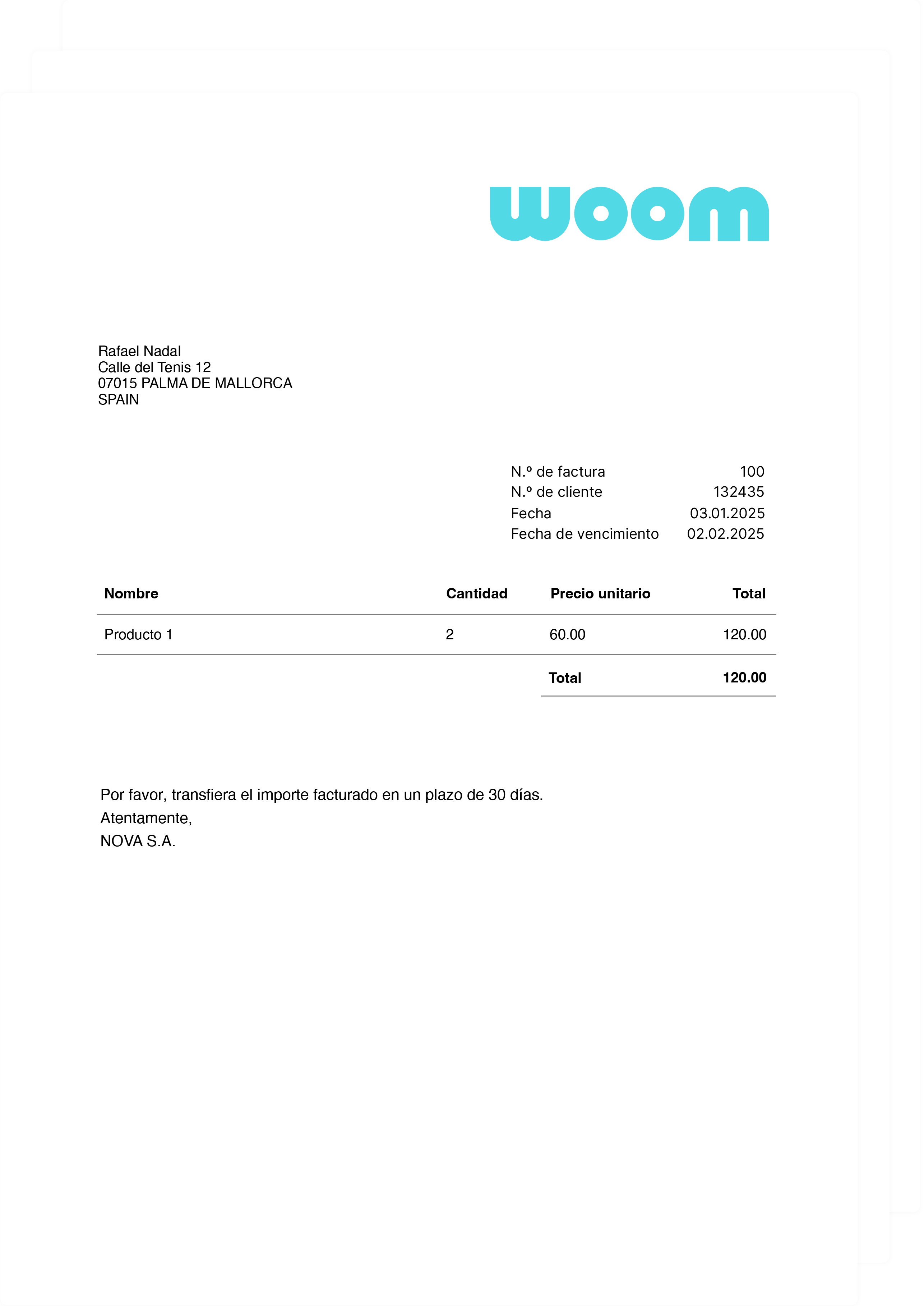 Ilustración de documento de envío masivo