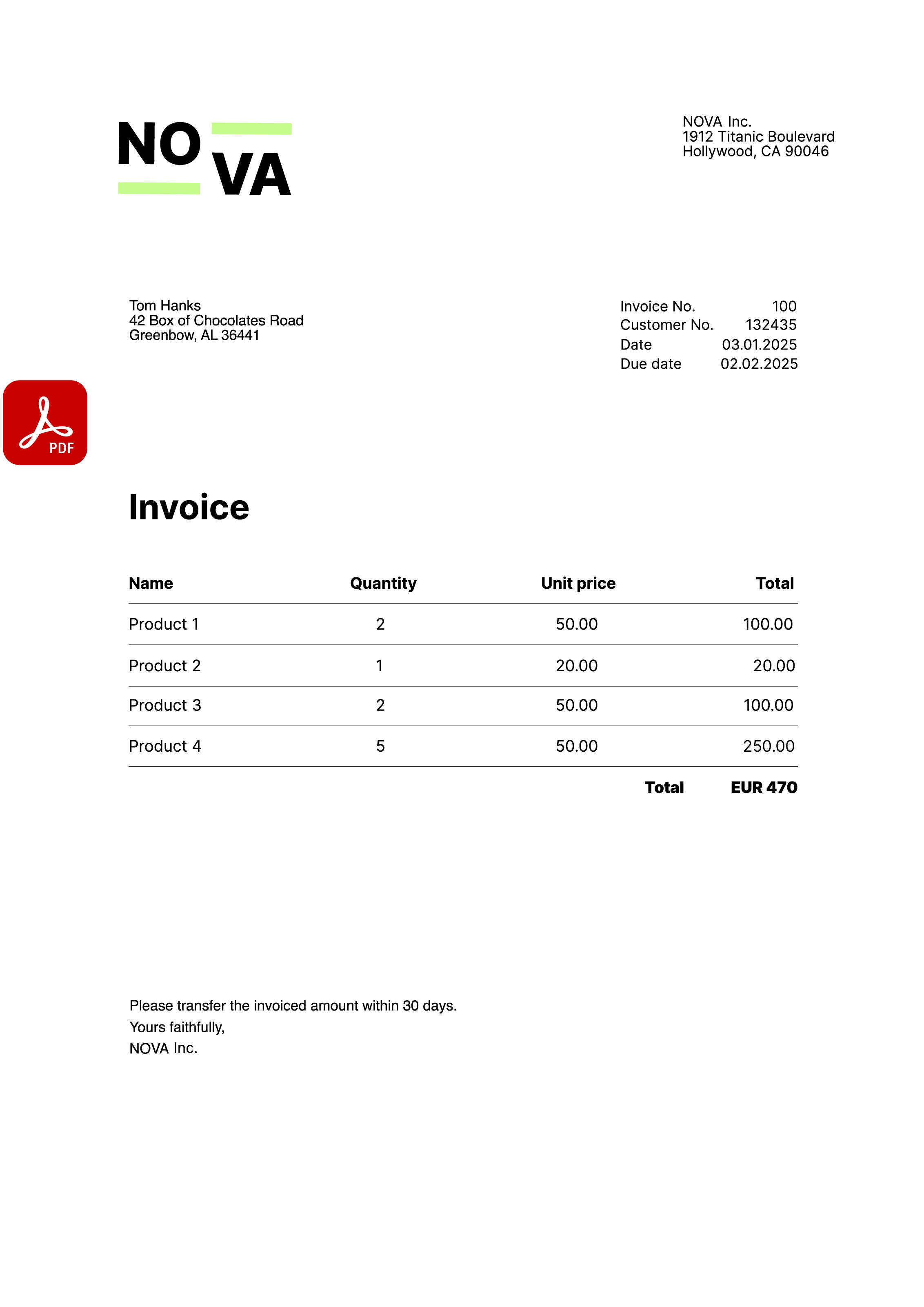 Invoice