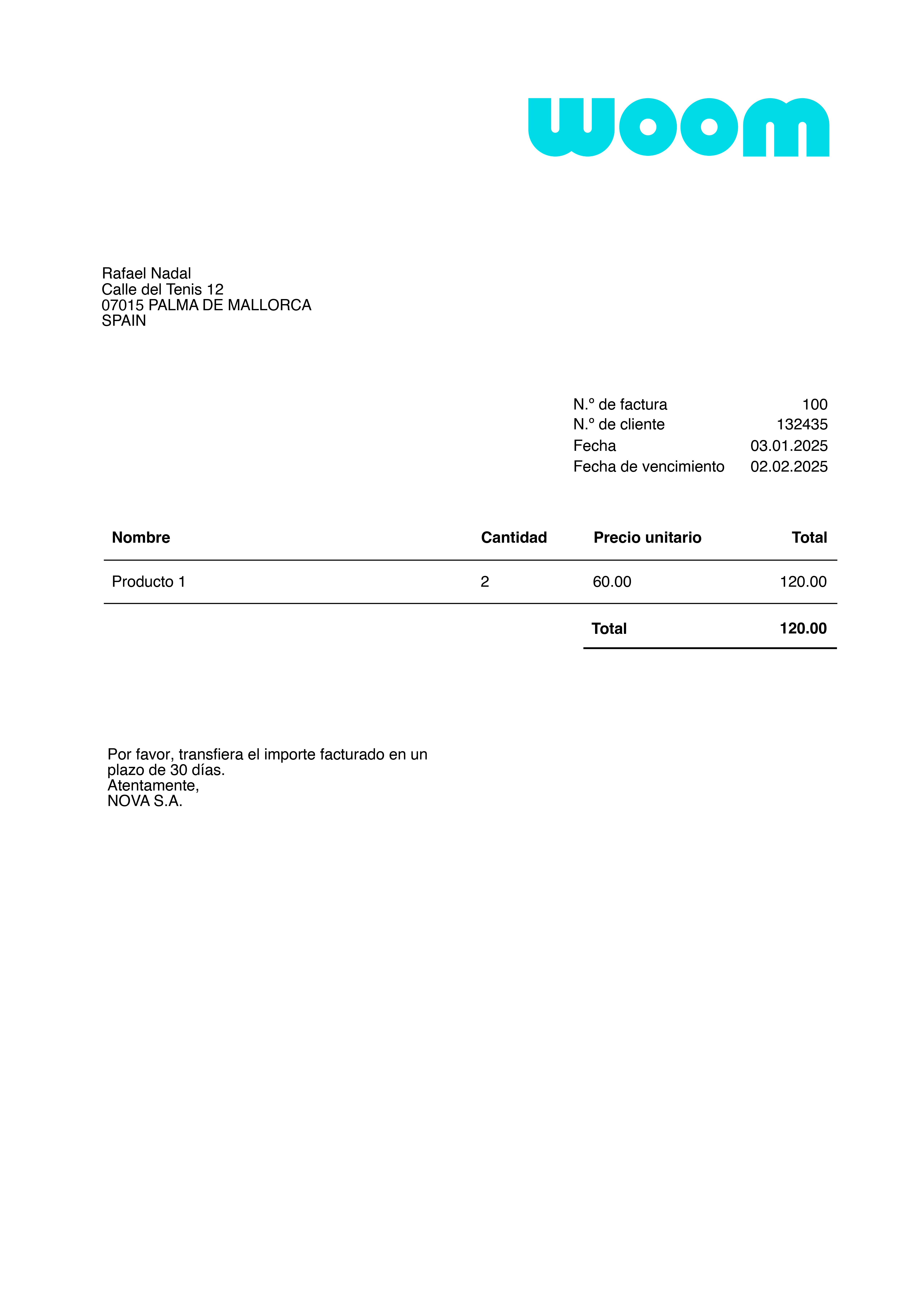 Caso uso envío masivo